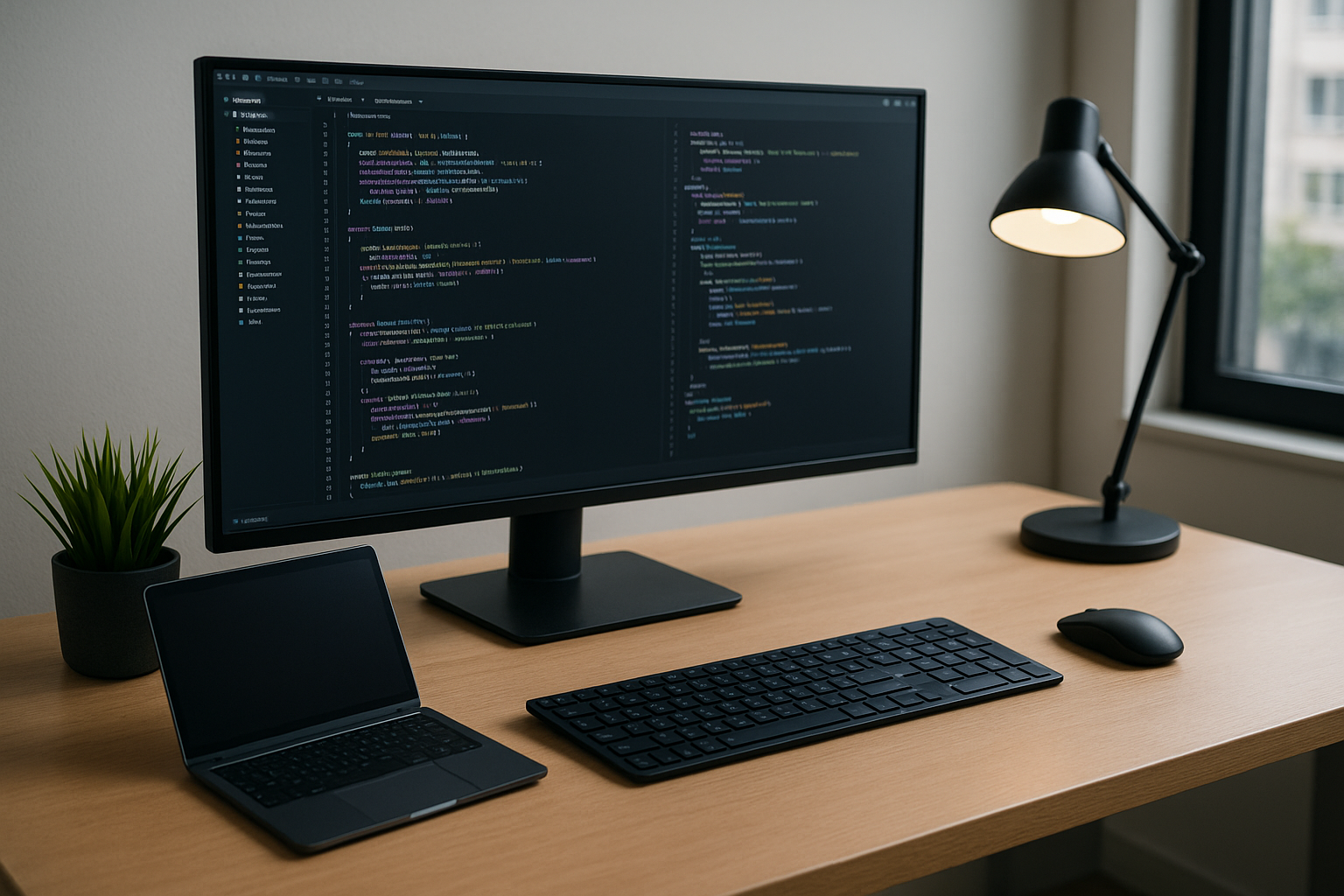 Modern software development workspace